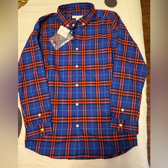 Burberry button down shirt 👔 size 10 - Picture 2 of 6